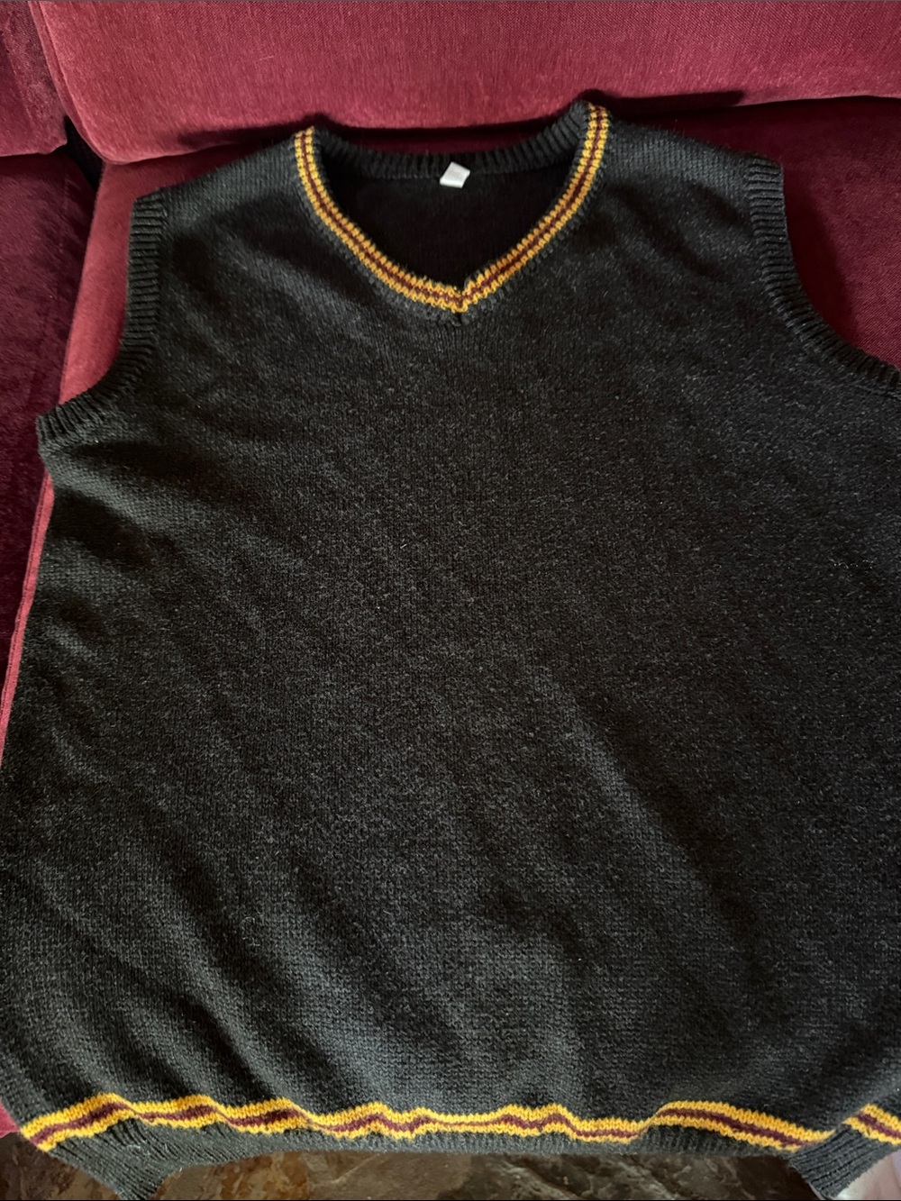 Harry Potter Costume V-Neck Knit Sweater Vest